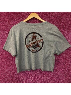 Junk Food Clothing Budweiser Anheuser-Busch Crop Tee 2XL